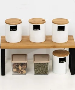 Kitchen Cabinet Shelve Organizer Rack - kitchen shelves